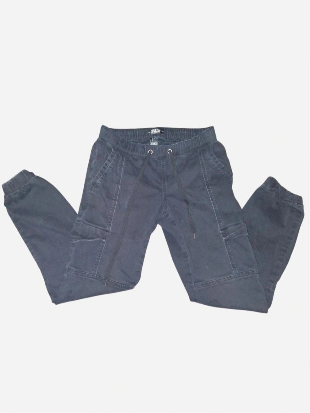 S | Rewash Brand black cargo pants
